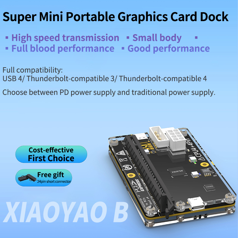 Gpu Vertical Mount - Station d'accueil GPU externe compatible Thunderbolt