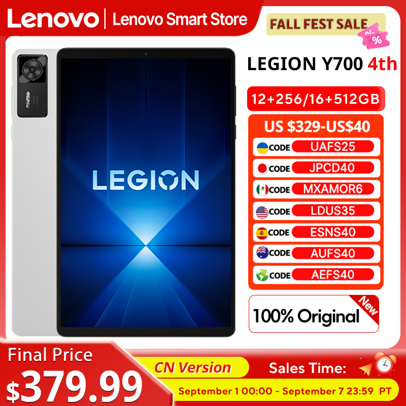 Pc Gaming Legion - Lenovo – tablette de jeu originale