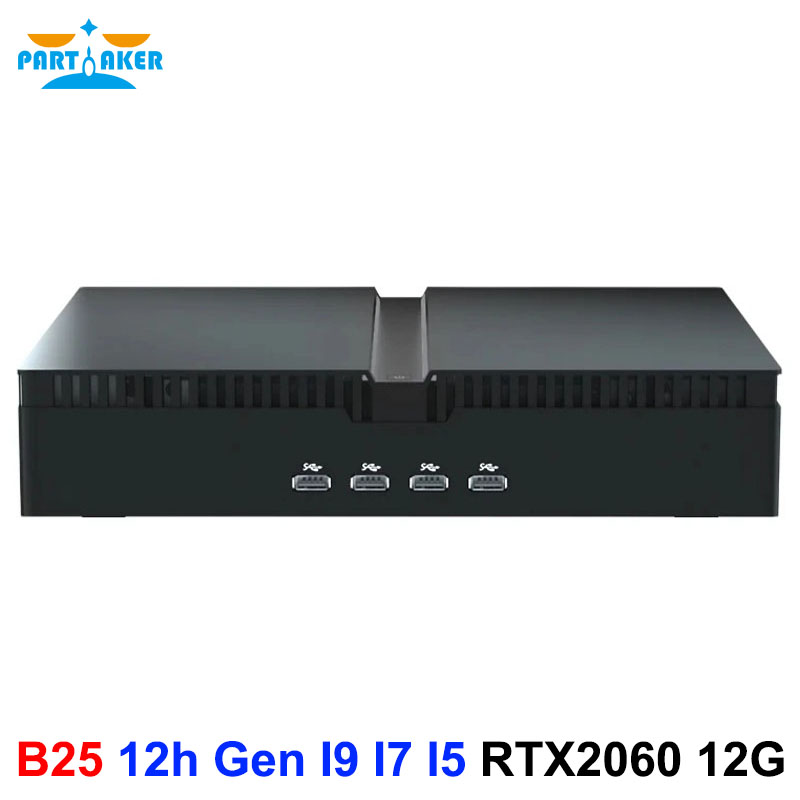 Pc Gaming Nvidia 3060 - Part-parleur 12e génération Mini hôte Gamer