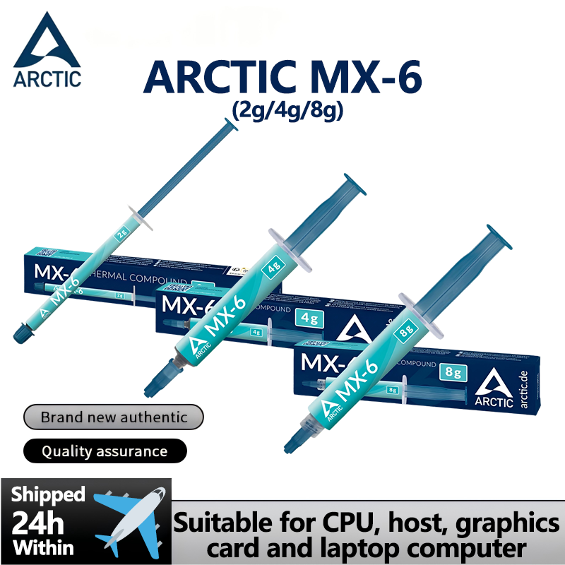 Thermal Paste - ARCTIC MX-6 (2g/4g/8g) Pâte thermique ultime