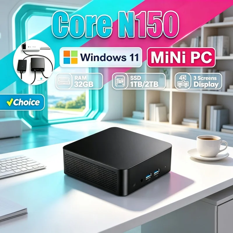 Pc Gaming Optimization - Mini PC Optimisé 2026 Core N150