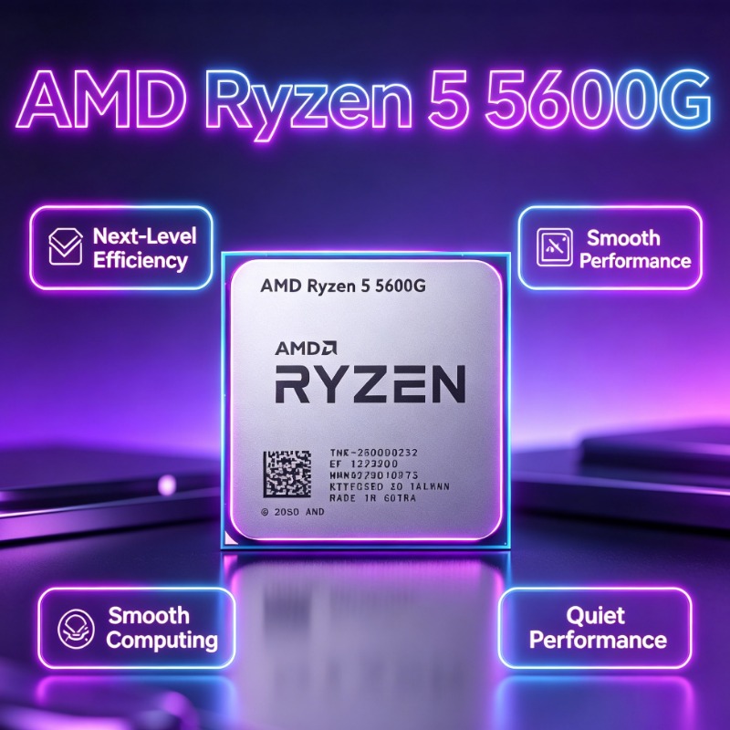 Pc Gaming Ryzen 5 - Mini PC assemblé, processeur AMD Ryzen