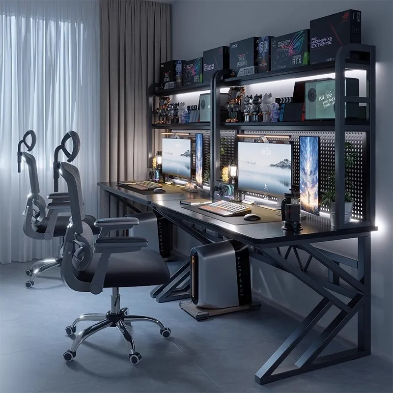 Pc Gaming Cafe - Table de café internet, bureau pour
