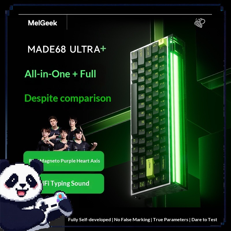Pc Gaming Valorant - MelGeek MADE68UItra + interrupteur magnétique clavier