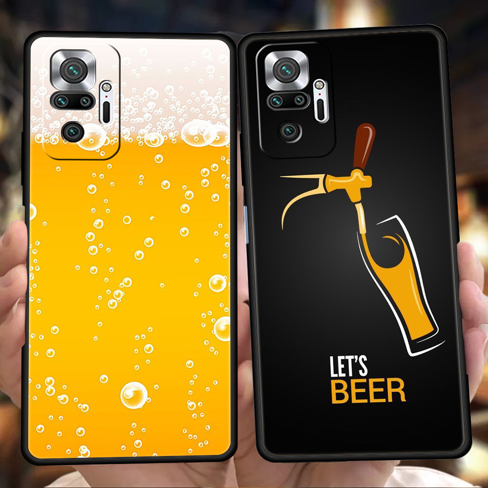 Pc Gaming Xiaomi - Beers-Coque souple pour Redmi, coque de
