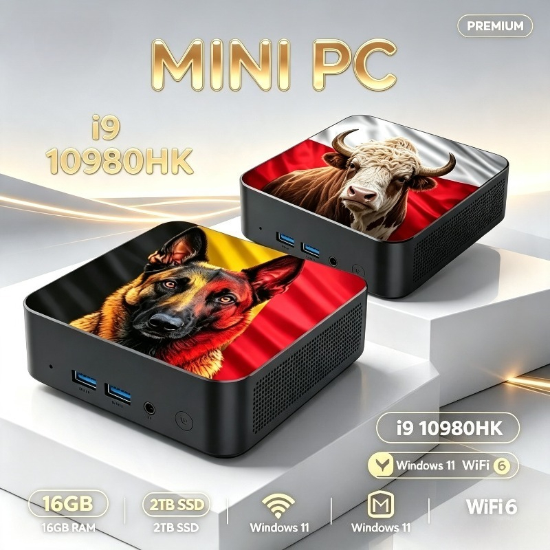 Pc Gaming Desktop - Mini PC puissant Intel Core i9