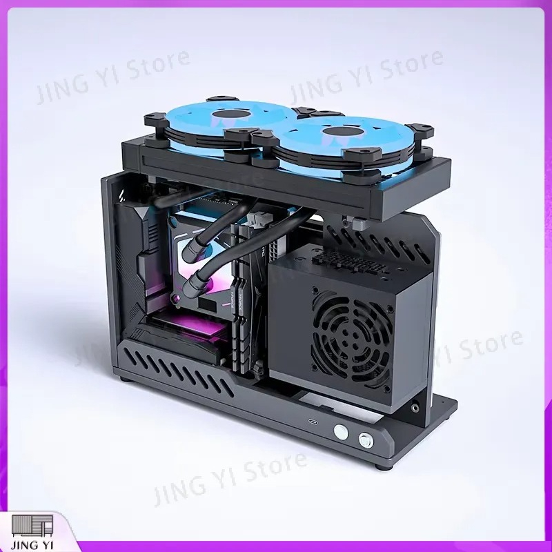 Pc Gaming Rtx - Boîtier d'ordinateur Mini ITX en aluminium,