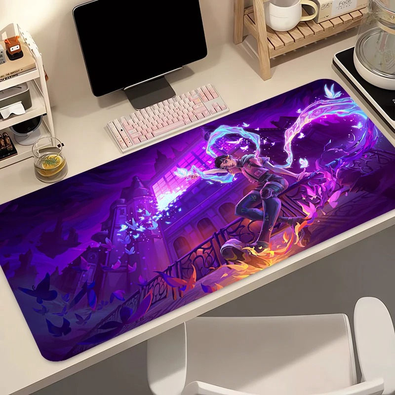 Pc Gaming Valorant - Tapis de souris Gamer pour ordinateur,