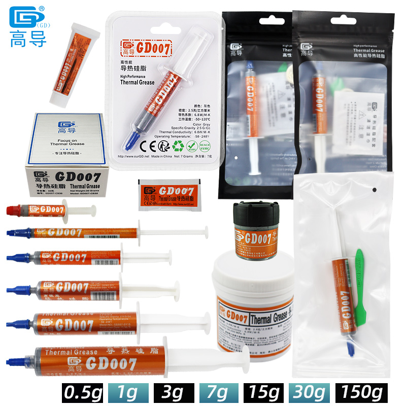 Thermal Paste - GD007 pâte de graisse thermique plâtre