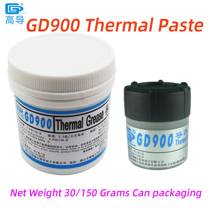 Thermal Paste - Pâte thermique conductrice gris GD900 pour