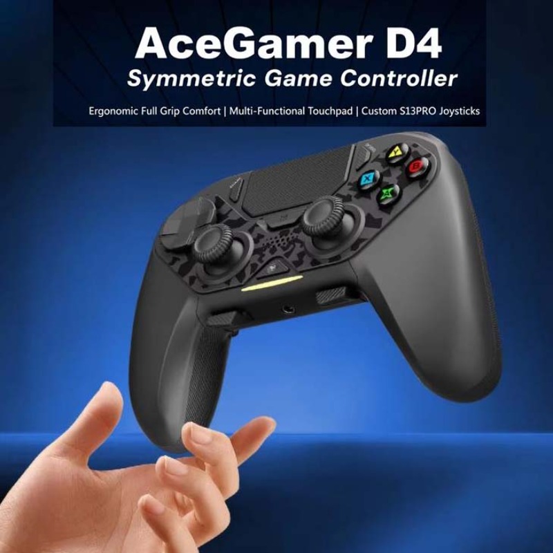 Pc Gaming Emulator - Manette sans fil AceGamer D4 pour