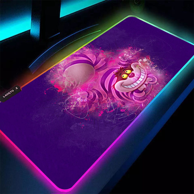 Pc Gaming White - Grand tapis de souris RGB A-Alices