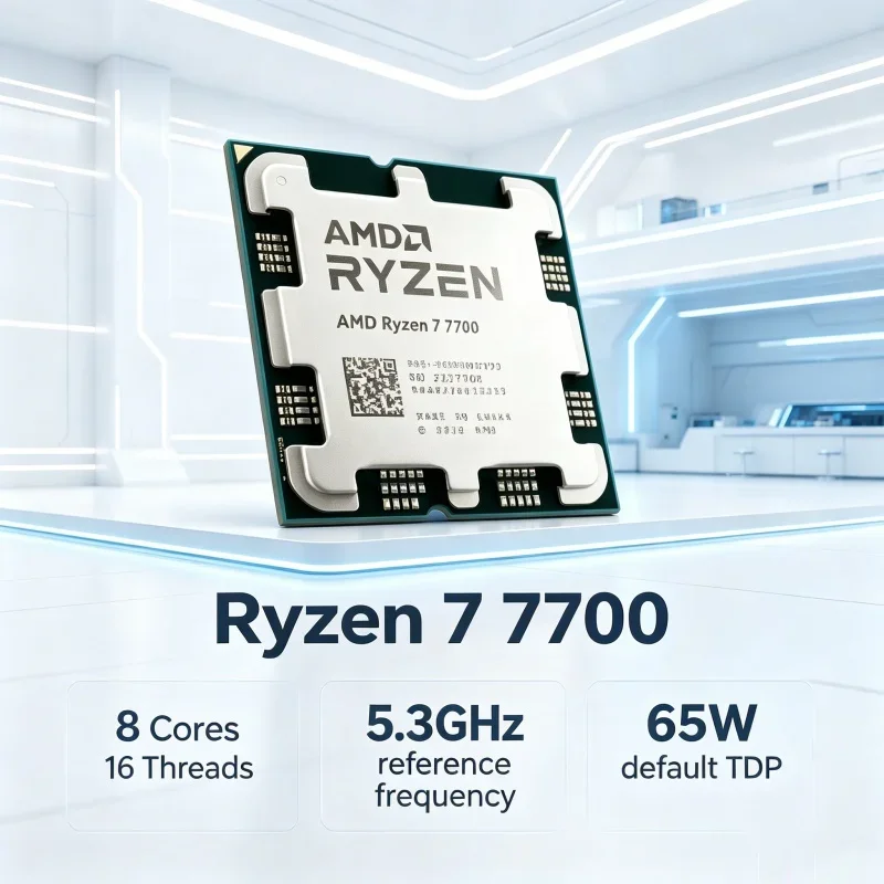 Processeur AMD Ryzen 7 7700 AM - Pc Gaming Ryzen 5 avis et prix