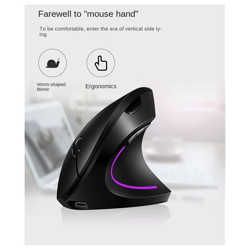 Souris verticale sans fil doyo - Pc Gaming White avis et prix