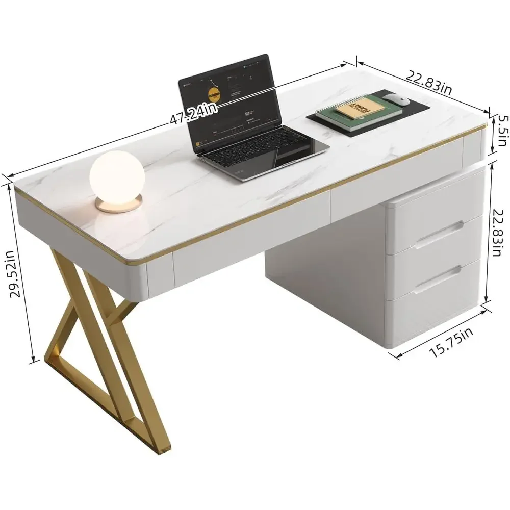 Bureau de jeu avec plateau en  - Pc Gaming White avis et prix