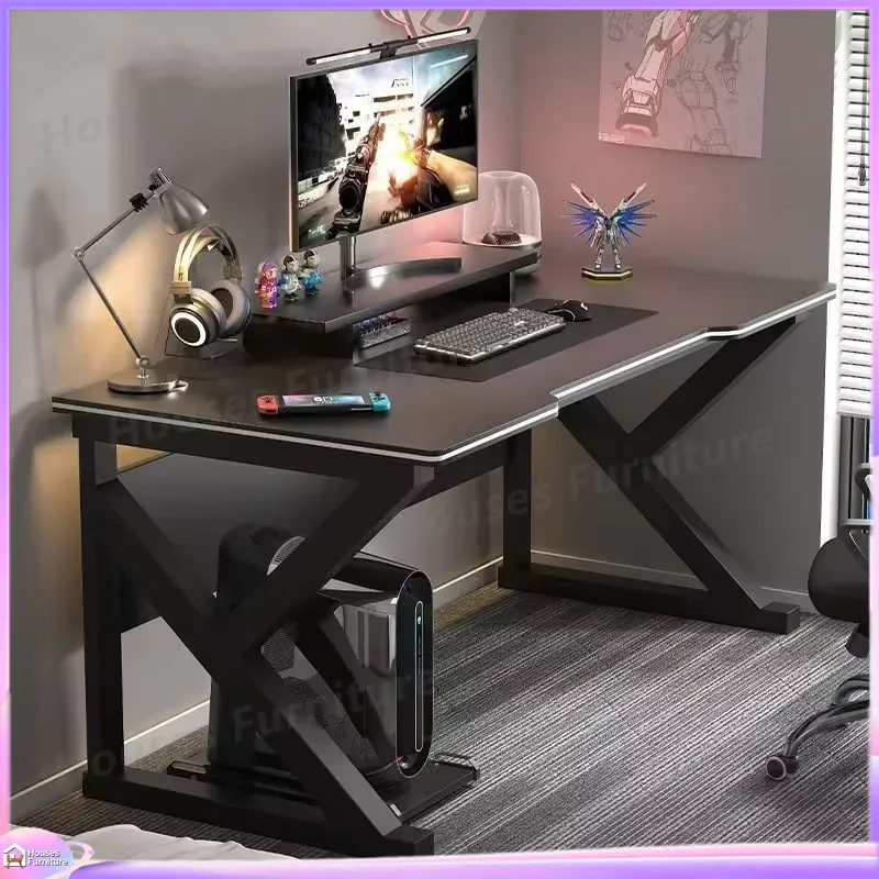 Bureau de jeu en métal noir po - Pc Gaming Cafe avis et prix
