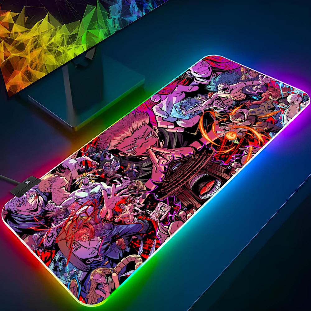 Tapis de souris Anime J-jujuts - Rgb Mousepad avis et prix