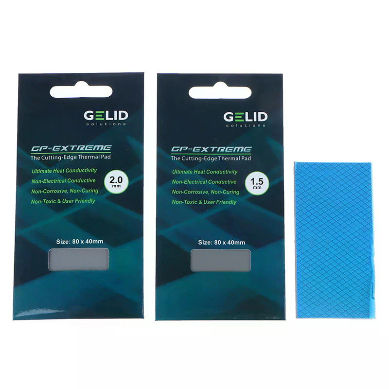 Pad thermique Gelid 15 W/mK po - Thermal Paste avis et prix