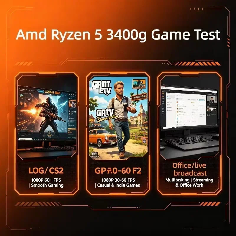 Processeur AMD Ryzen 5 3400G R - Pc Gaming Ryzen 5 avis et prix