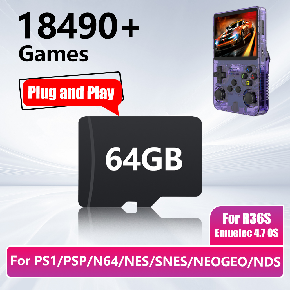Carte de jeu 64 Go pour consol - Pc Gaming Emulator avis et prix