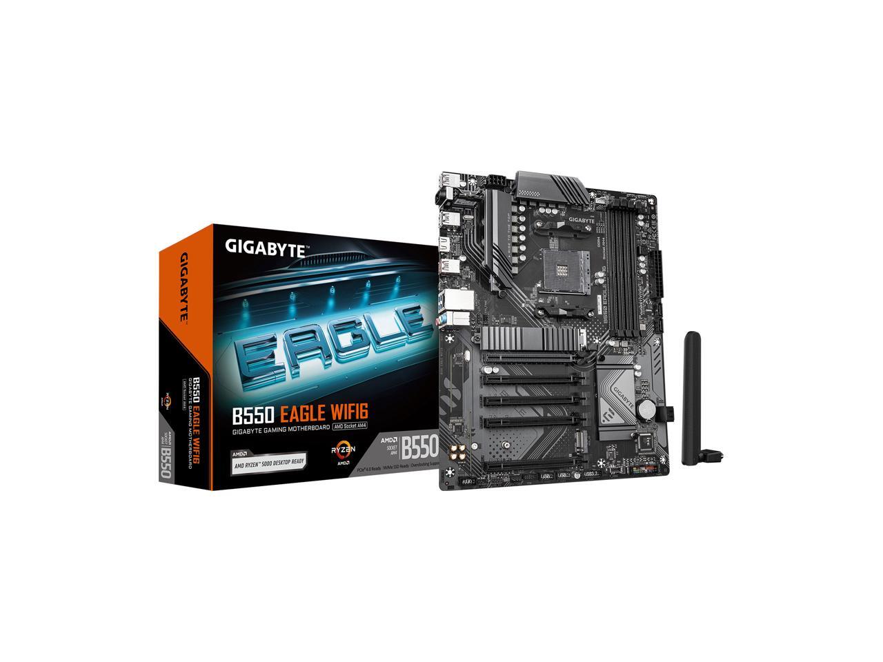 Carte mère GIGABYTE B550 EAGLE - Pc Gaming Ryzen 5 avis et prix