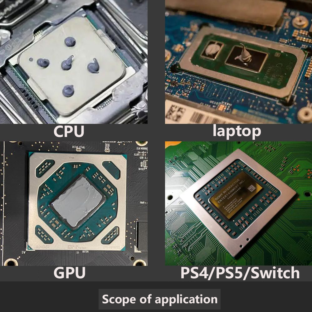 Graisse silicone à dissipation - Thermal Paste avis et prix