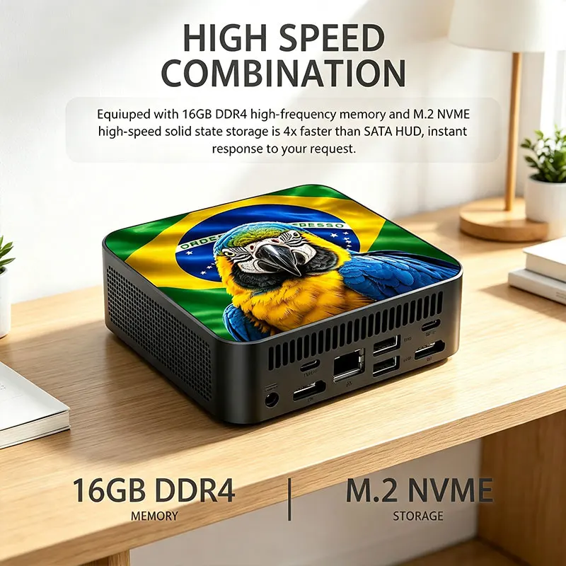 Mini PC New Mexico Brazil Flag - Pc Gaming Desktop avis et prix