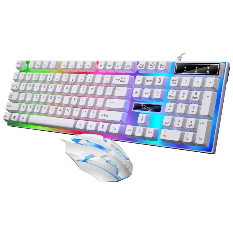 Clavier et souris de jeu mécan - Pc Gaming Fullset avis et prix