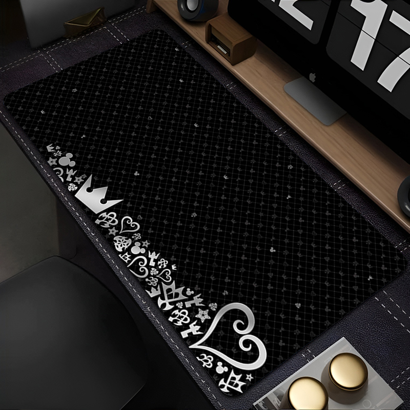 Tapis de bureau Anime noir et  - Pc Gaming White avis et prix