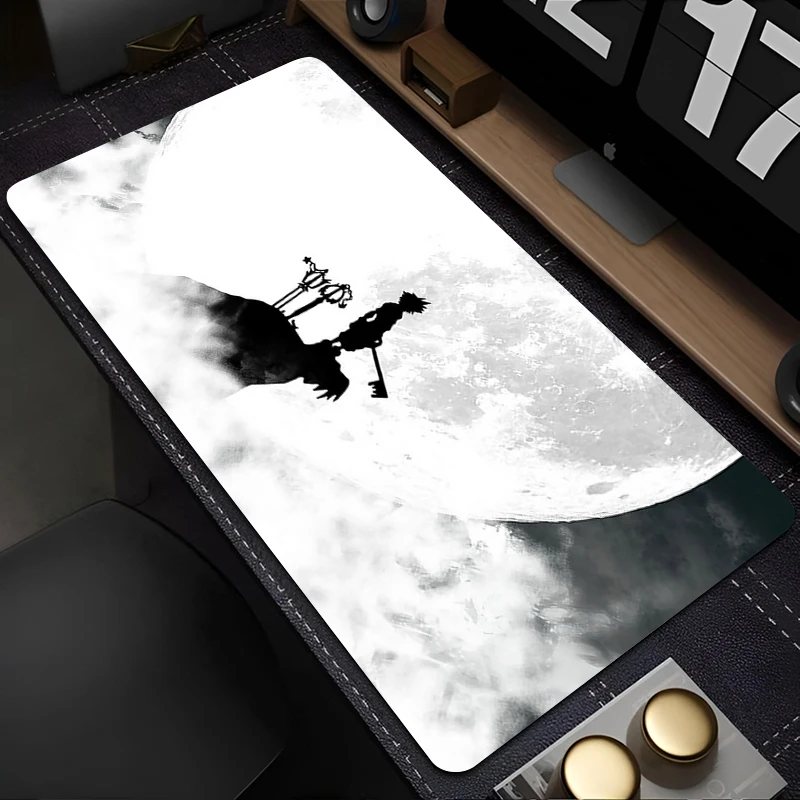 Tapis de bureau Anime noir et  - Pc Gaming White avis et prix