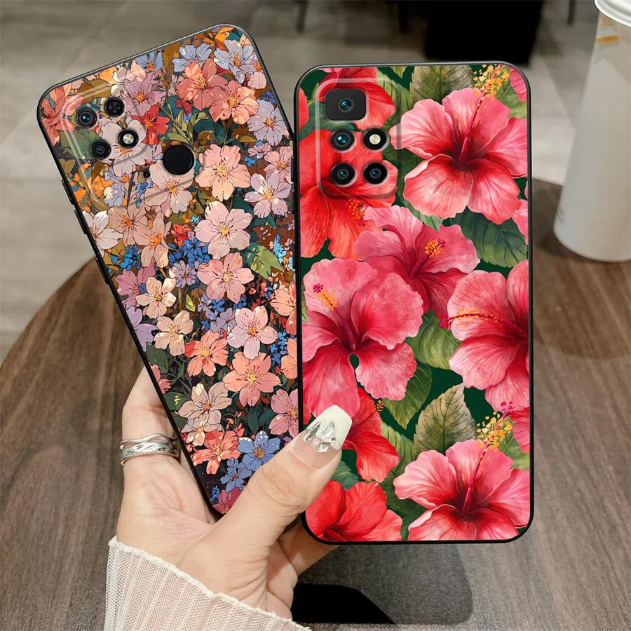 Coque à fleurs roses pour Xiao - Pc Gaming Xiaomi avis et prix