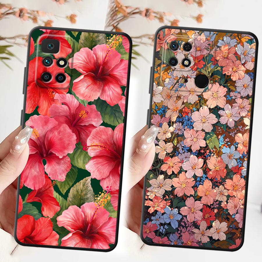 Coque à fleurs roses pour Xiao - Pc Gaming Xiaomi avis et prix
