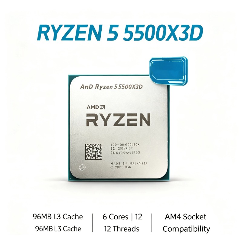 Processeur AMD Ryzen 5 5500X3D - Pc Gaming Ryzen 5 avis et prix