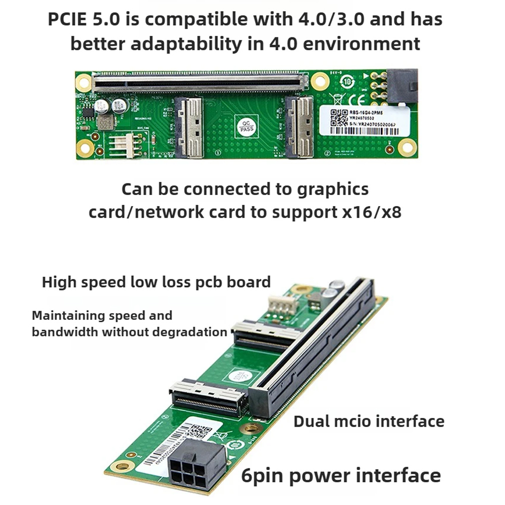 Carte adaptateur ADT-Link PCIe - Gpu Vertical Mount avis et prix
