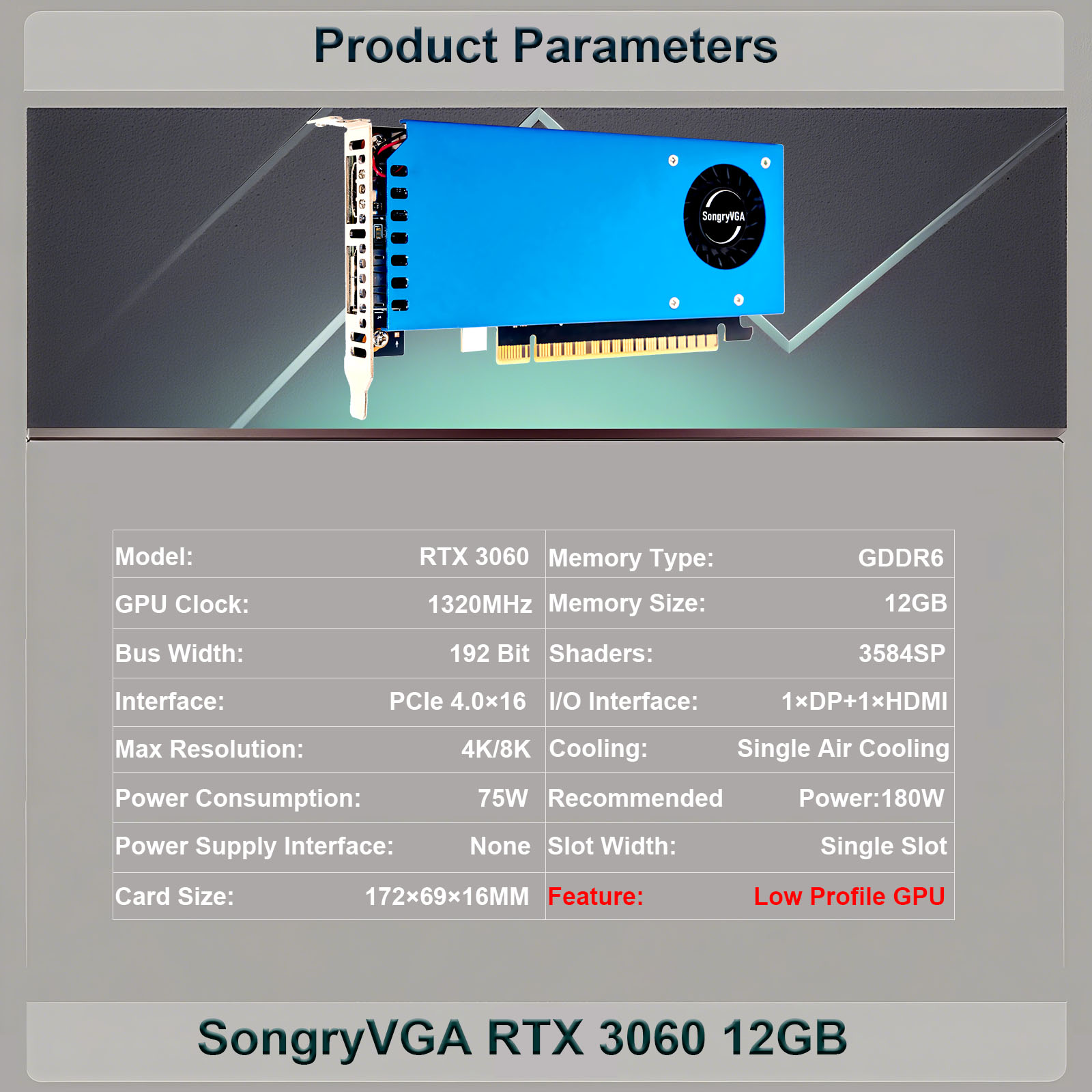 Carte graphique SongryVGA RTX  - Pc Gaming Nvidia 3060 avis et prix