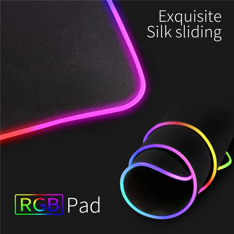 Tapis de souris de jeu RGB ave - Rgb Mousepad avis et prix