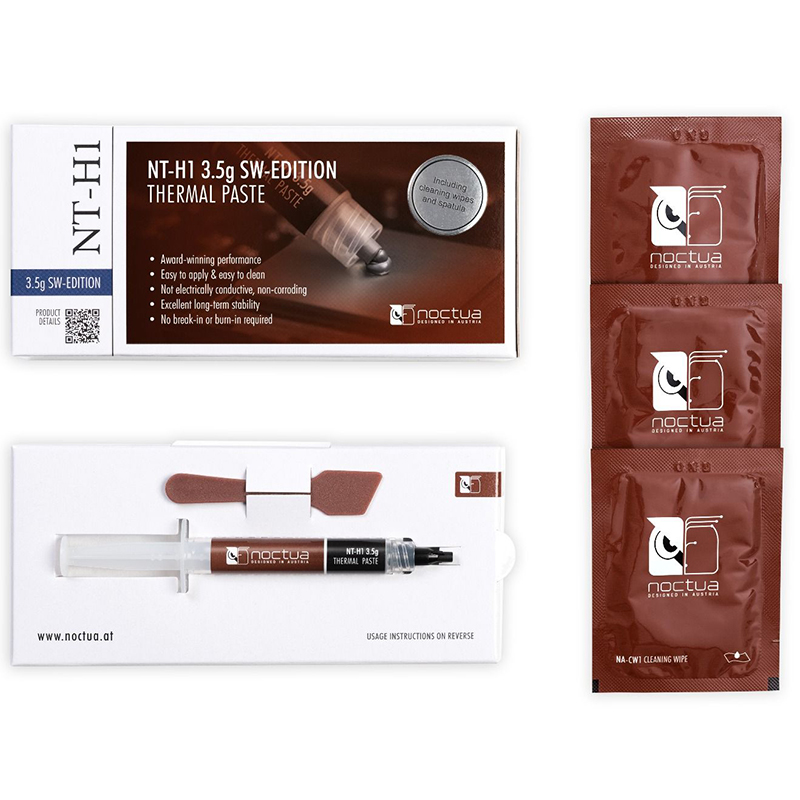 Noctua NT-H1 NT-H2 3.5g 10g pâ - Thermal Paste avis et prix