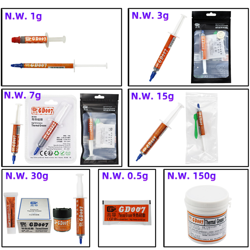 GD007 pâte de graisse thermiqu - Thermal Paste avis et prix