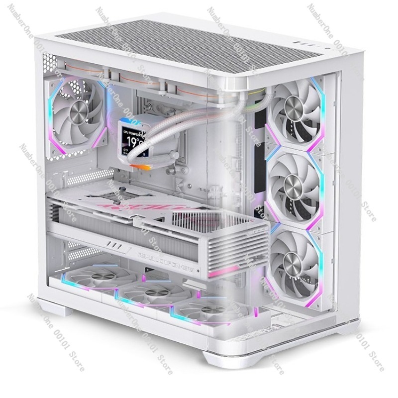 Boîtier PC ATX incurvé en verr - Pc Gaming Cafe avis et prix