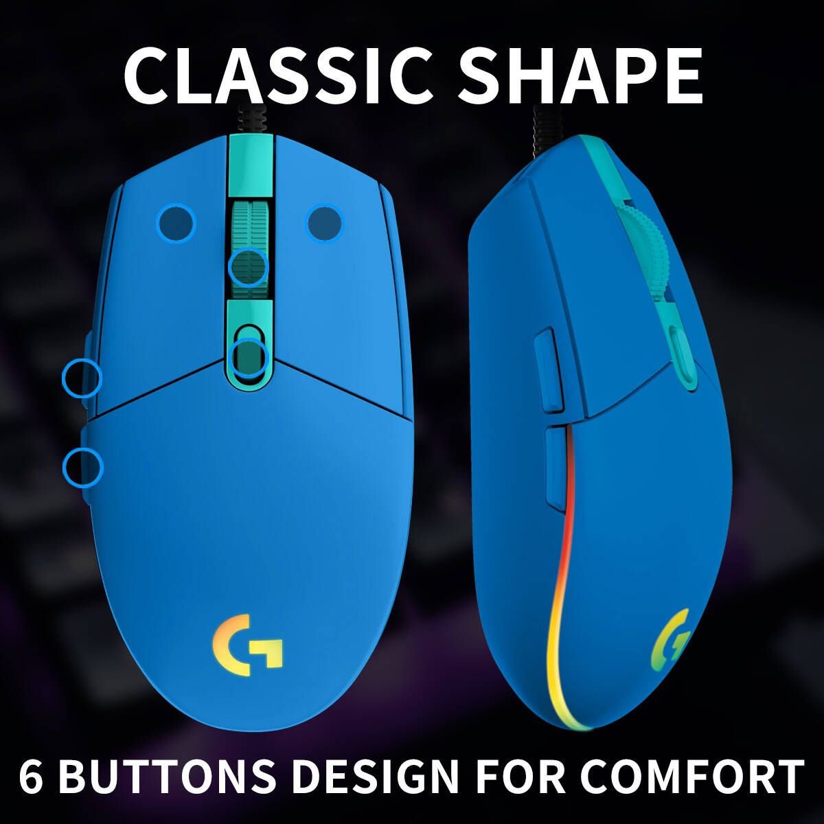 Souris de jeu filaire Logitech - Pc Gaming Optimization avis et prix