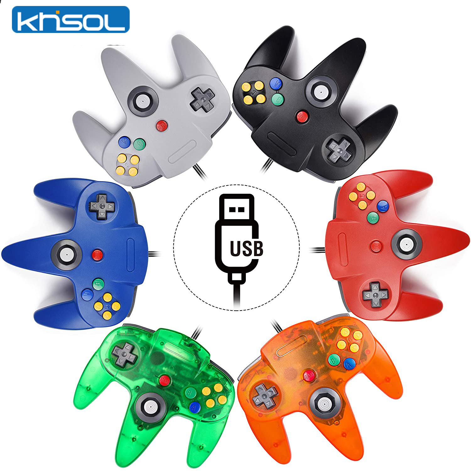 N64 contrôleur classique USB f - Pc Gaming Emulator avis et prix