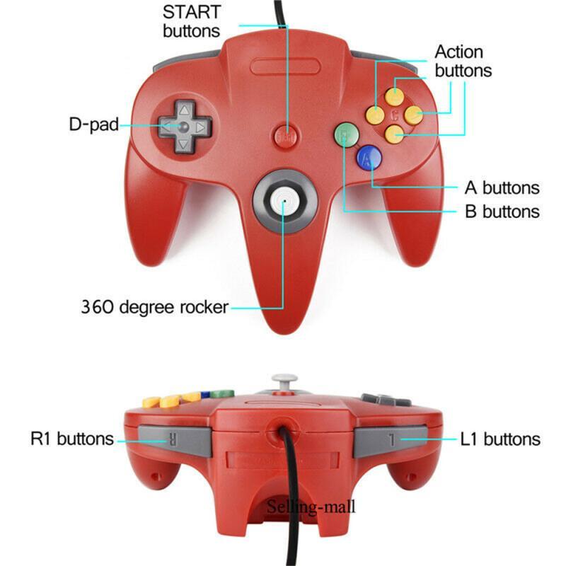 N64 contrôleur classique USB f - Pc Gaming Emulator avis et prix