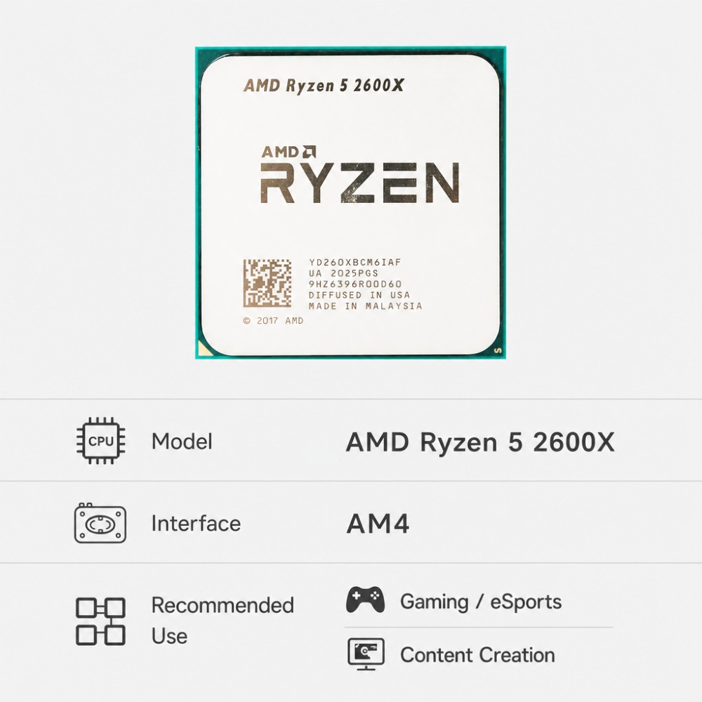 Processeur de bureau AMD Ryzen - Pc Gaming Ryzen 5 avis et prix