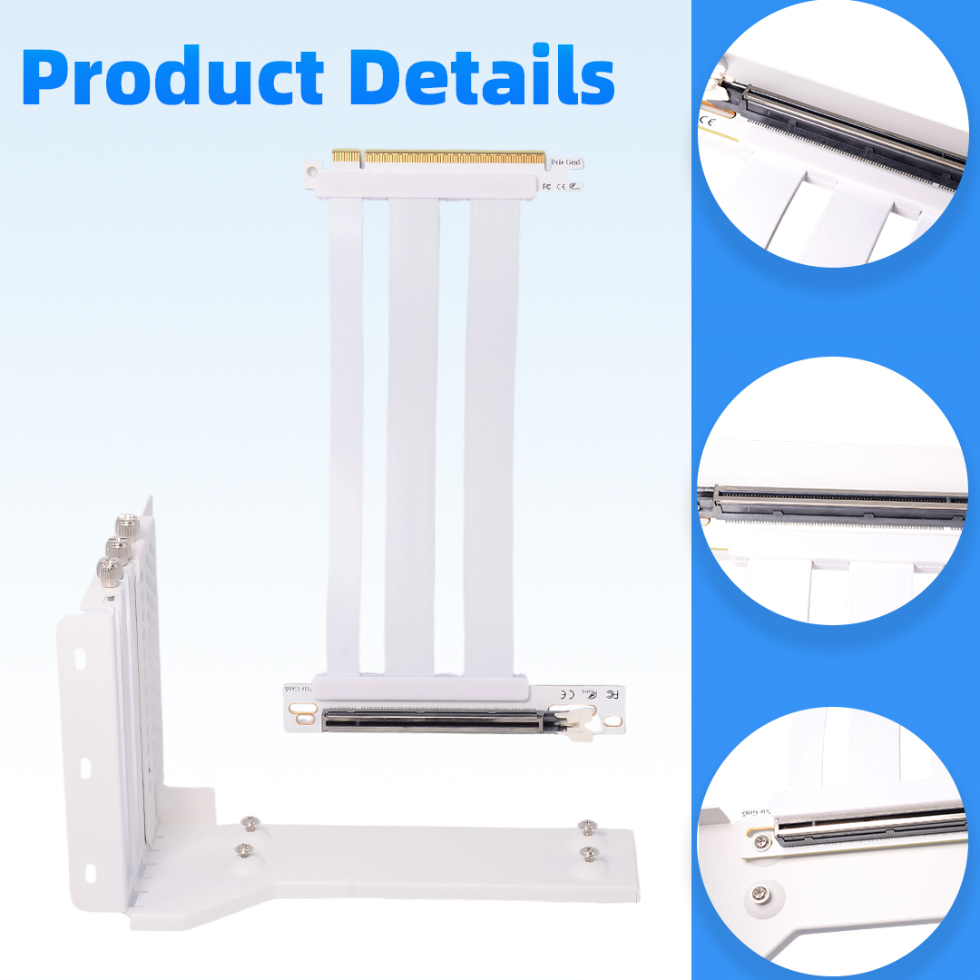 Câble Riser GPU PCIe 3.0 4.0 5 - Gpu Vertical Mount avis et prix