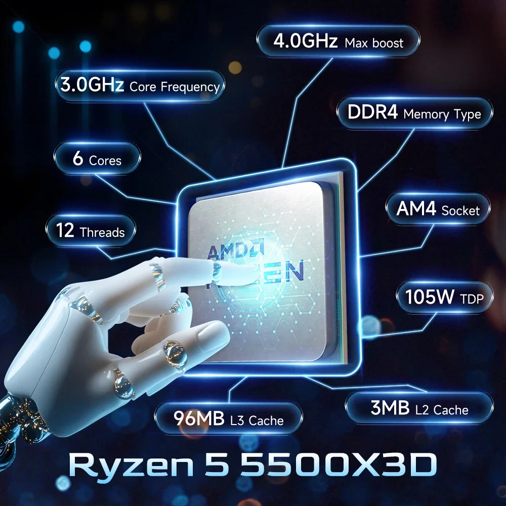 Processeur de jeu AMD Ryzen 5  - Pc Gaming Ryzen 5 avis et prix