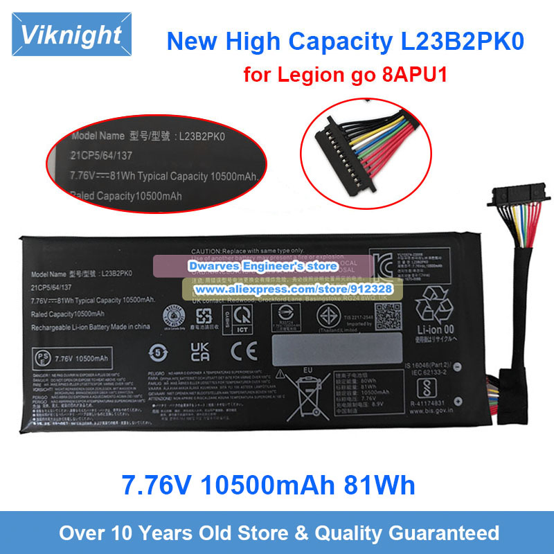 Nouvelle batterie 7,76 V 81 Wh - Pc Gaming Legion avis et prix